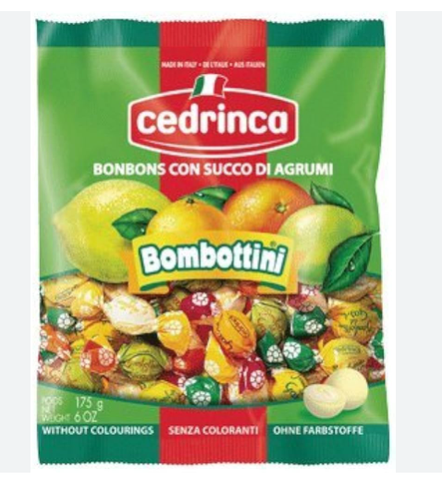 Bombottini Citrus Candies (cedrinca) 150g - Parthenon Foods