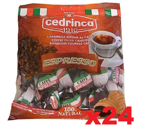 Espresso Filled Candies (cedrinca) CASE (24 x 125g) - Parthenon Foods