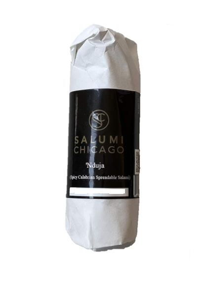 Nduja Spicy Spreadable Salami (Salumi Chicago) 7 oz – Parthenon Foods