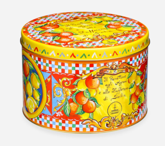 Dolce & Gabbana Panettone With Sicilian Citrus Fruits And Saffron