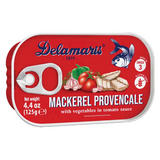 Mackerel with Vegetables, Provencale (Delamaris) 125g (4.4oz)