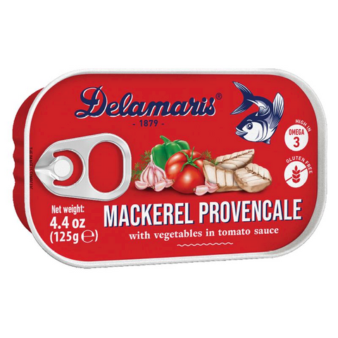 Mackerel with Vegetables, Provencale (Delamaris) 125g (4.4oz)