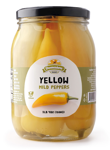 Mild Yellow Peppers(Domasen) 52 oz