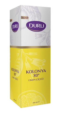 Lemon Cologne (Duru) 400ml Plastic Bottle - Parthenon Foods