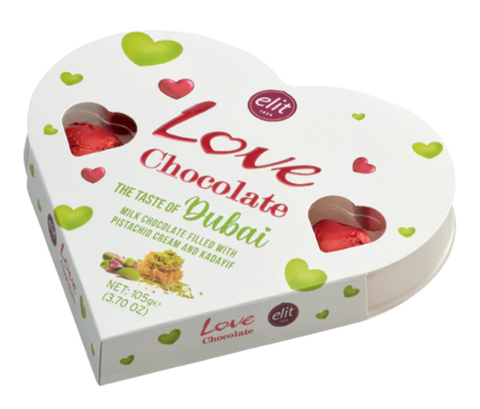 Love Dubai Heart Chocolates (Elit) 105g