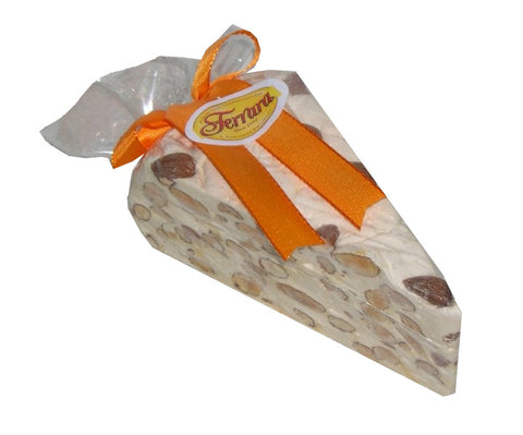 Torrone Soft Wedge With Almonds (Ferrara)  4.4oz (125g) - Parthenon Foods