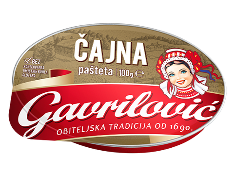 Tea Pork Pate (Gavrilovic) (3.53 oz) 100g - Parthenon Foods