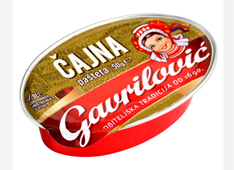 Tea Pork Pate (Gavrilovic) (1.76 oz) 50g - Parthenon Foods