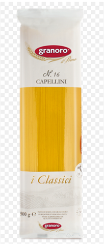 Capellini no.16 (Granoro) 16 oz (1lb) - Parthenon Foods