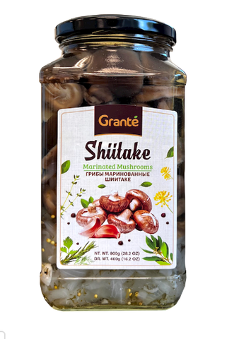 Shiitake Mushrooms (Grante) 28.2 oz (800 g) - Parthenon Foods