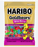 Haribo Wild Berry Goldbears, 5oz (142g)