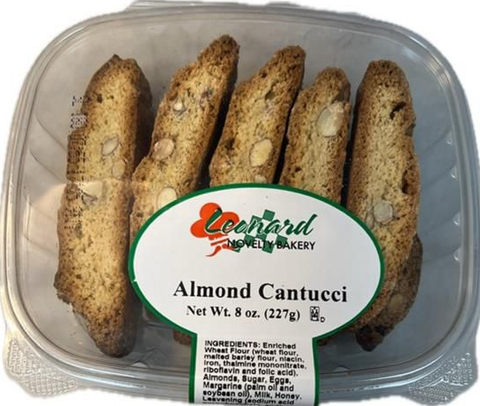 Almond Cantucci (Leonard Bakery) 8 oz (227g) - Parthenon Foods