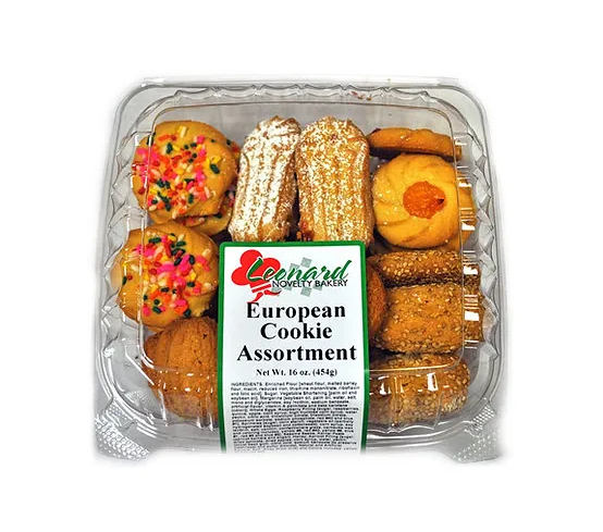 クッキー　1001 European Cookie Assortment (Leonard Bakery) 16 oz (454g