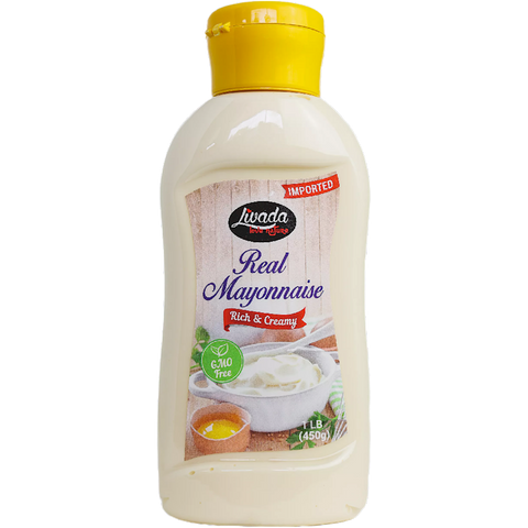 Real Mayonnaise (Livada) 450g - Parthenon Foods