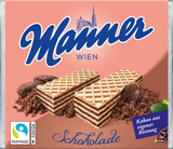 Chocolate Cream Filled Wafers (Manner) (75g) - Parthenon Foods