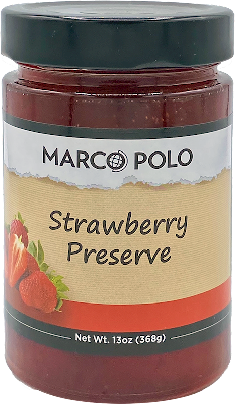 Strawberry Jam Preserve (MarcoPolo) 13 oz – Parthenon Foods