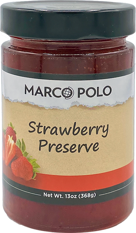 Strawberry Jam Preserve (MarcoPolo) 13 oz - Parthenon Foods