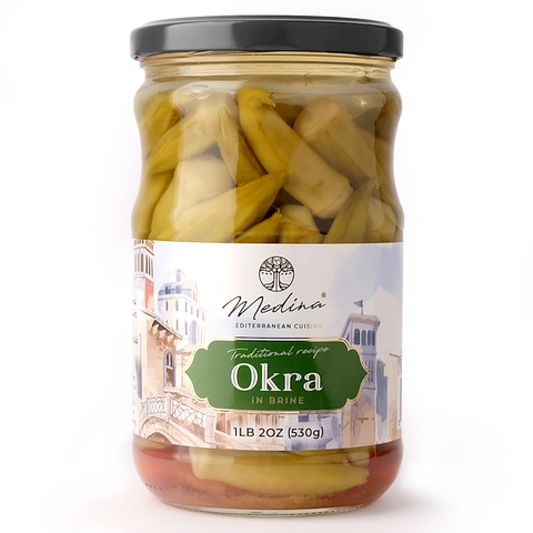Okra in Brine (Medina) 530g - Parthenon Foods