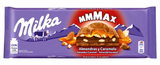 Milka Milk Chocolate with Almonds and Caramel, 300g - Parthenon Foods
