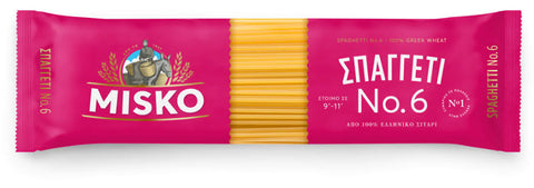 Spaghetti no. 6 (misko) 500g - Parthenon Foods