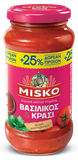 Basil and Wine Pasta Sauce (Misko) 500g - Parthenon Foods