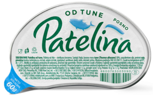 Tuna Pate Classic (Neoplanta) 60g – Parthenon Foods