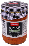 Homemade Ajvar from Roasted Peppers and Eggplants, Mild (Podravka) 540g