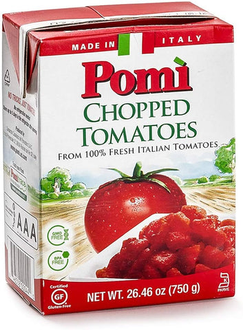 Pomi Chopped Tomatoes 750g - Parthenon Foods