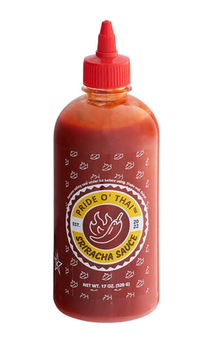 Sriracha Spicy Hot Pepper Sauce (Pride O' Thai) 17 oz – Parthenon Foods