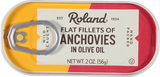 Anchovy Fillets in Olive Oil (Roland) CASE (25 x 2 oz) cans - Parthenon Foods