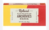 Anchovy Fillets in Olive Oil (Roland) 56g (2 oz) can - Parthenon Foods