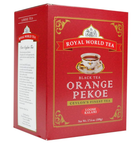 Black Tea Orange Pekoe, Loose (Royal World) 500g - Parthenon Foods