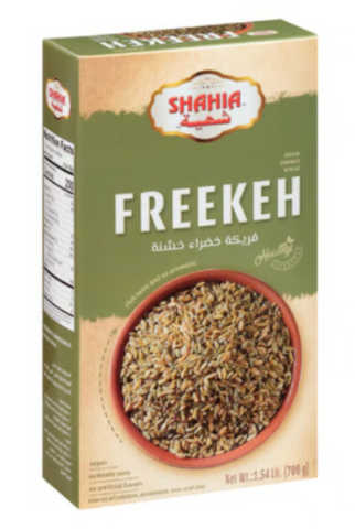 Freekeh, Green Smoked Wheat (Shahia) 700g - Parthenon Foods