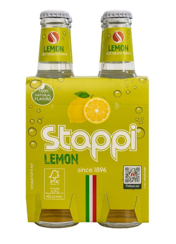 Stappi Lemon, Limonata 4 pack, 6.8 oz bottles - Parthenon Foods
