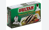 Moroccan Sardines with Olive Oil & Hot Peppers (Sultan) 125g