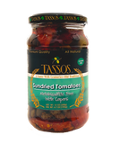 Sundried Tomatoes with Capers (Tassos) 12.6 oz - Parthenon Foods