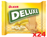 Deluxe Wafers with Banana Filling (Ulker) CASE (24 x 39g) - Parthenon Foods