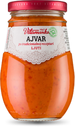 Ajvar Hot (Vitaminka) 690g (24.34 oz )