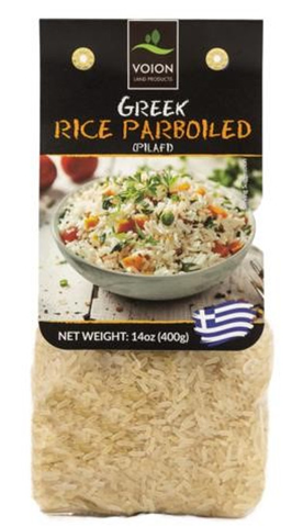 Greek Rice Parboiled-Pilaf (Voion) 400g (14 oz) - Parthenon Foods