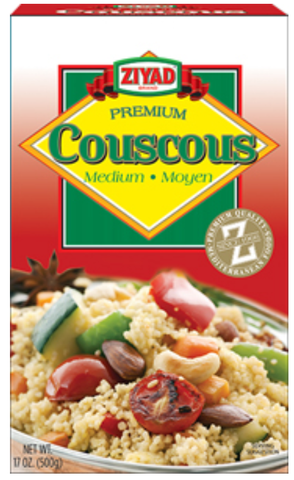 Couscous, Medium, (Ziyad) 17oz - Parthenon Foods