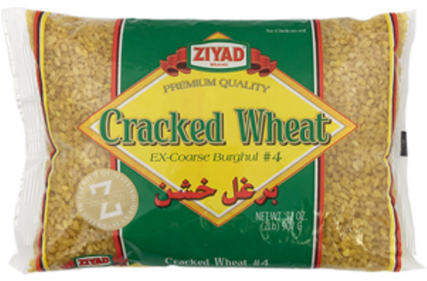 Bulghur Cracked Wheat, #4 Extra Coarse (Ziyad) 2 lb - Parthenon Foods