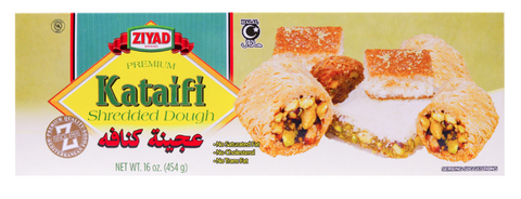 Shredded Fillo (Phyllo) Dough Kataifi (Ziyad) 1lb