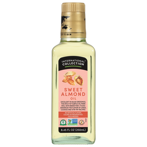 Sweet Almond Oil (Int.Col.) 8.45 fl oz (250ml) - Parthenon Foods