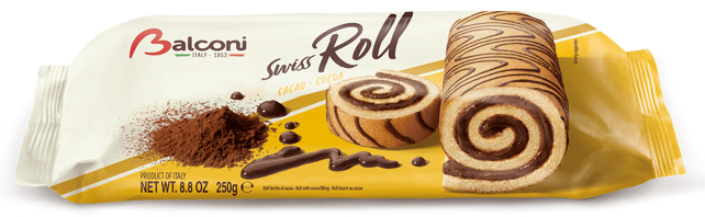 COCOAロール様 Swiss Roll, Cocoa (Balconi) 250g – Parthenon Foods