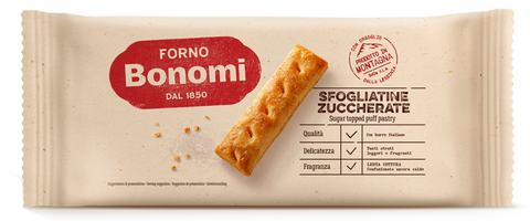Sfogliatine Zuccherate (Sugar Topped Puff Pastry) 200g (7oz) - Parthenon Foods
