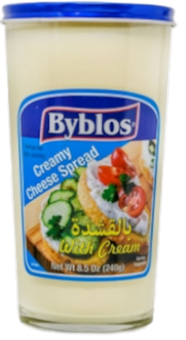 Creamy Cheese Spread (Byblos) 8.5 oz (240 g) - Parthenon Foods