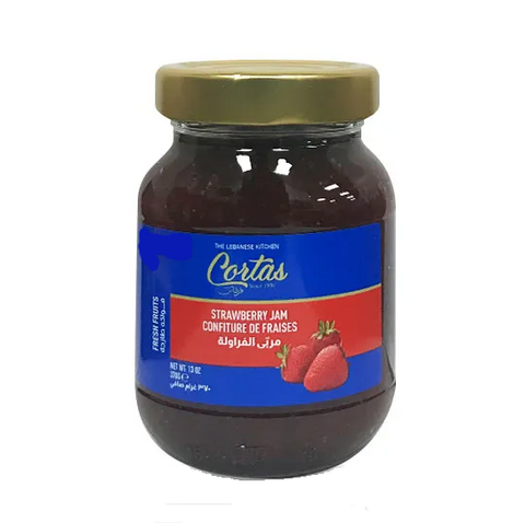 Strawberry Jam (Cortas) 13 oz - Parthenon Foods
