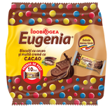 Eugenia Cacao Biscuit with Cacao, 360 g (10 x 36 g)-brown bag - Parthenon Foods