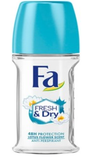 Fa Roll On Deodorant, Fresh & Dry, 50 ml - Parthenon Foods