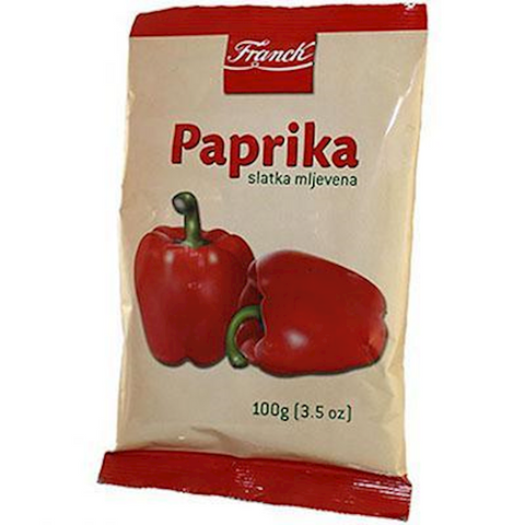 Paprika, Mild (franck) 100g - Parthenon Foods